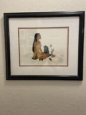 Pocahontas Sericel Walt Disney Certified Framed and matted  picture