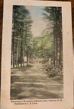 Vintage 1913 Post Card  Baboosic Lake Amhesrt NH with U.S.“One Cent” Stamp picture