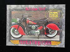 1993 SkyBox/Champs American Vintage Cycles 1941 Indian Chief #147 Promo picture