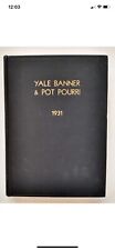 1931 Yale Banner & Pot Pourri Yearbook, Smokey Joe Wood Baseball Coach picture