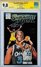 Shaquille O'Neal Signed CGC SS Basketball's Brightest Stars #1 Graded 9.4 picture