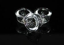 (3) REPLACEMENT Glass BOWLS for SILICONE Tobacco PIPES Bowl picture