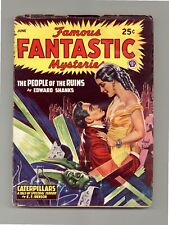 Famous Fantastic Mysteries Pulp Jun 1947 Vol. 8 #5 GD 2.0 Low Grade picture