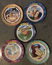 McDonald’s 1997 HERCULES Movie Collector Plastic Plates x5 ~ Used picture