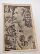 Old USSR Collage postcard 1948 Orlova Russian MOVIE Star Theater Stalin Prize picture