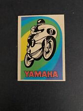 1972 DONRUSS SUPER CYCLES AMA STICKER (PACK FRESH) #19  YAMAHA  NM-MT picture