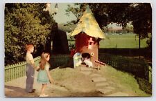 1950s~Childrens Fairyland~Theme Park~Peter Rabbit~Oakland CA~VTG Postcard picture