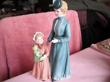 Homco 8812 Victorian Women & Child Ceramic Figurine picture