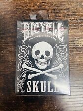 RARE Obscure Bicycle White Skull Playing Cards (NOT Silver) Magic Cardistry (n picture