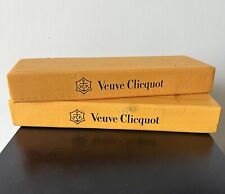 Veuve Clicquot Champagne Orange Very RARE WOOD Planks Jenga Set Collectible picture