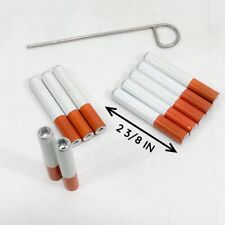 10 PCS SMALL 2-3/8 INCH AMERICANPIPES™️ PINCH HITTER BAT 4 DUGOUT PIPE US MADE picture