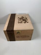 DREW ESTATE - Liga Privada T52 - Panatela - Empty Wood Cigar Box - 5.5 X 5 X 3.5 picture