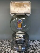 Antique Penny 1c Ford Gum Gumball Machine Glass Globe with Original Lock & key picture