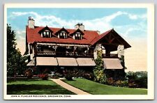 John H. Flagler Residence Greenwich Connecticut CT c1920 Postcard picture