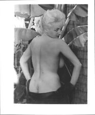 Vintage 4x5 Photo - BUSTY Topless BEBE WINSTON - 1960s picture