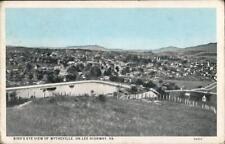 1930 Birds Eye View of Wytheville on Lee Highway,VA Teich Virginia Postcard picture
