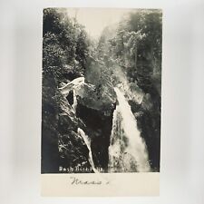 Bash Bish Falls Massachusetts RPPC Postcard c1910 Taconic Mountains Park C2751 picture