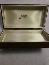 Jack H. Weinberger U.S.A original  custom made pipe case for JHW pipes.  picture