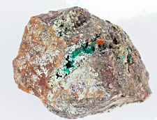 Dioptase, Wulfenite: Mammoth  St. Anthony MIne, Tiger, Pinal Co., Arizona picture