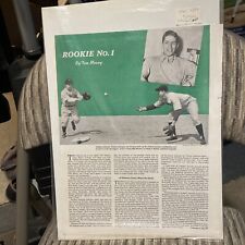 Vintage Saturday evening post article 1941 about Phil Rizzuto picture