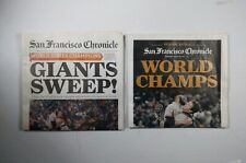 San Francisco Chronicle SF☆Giants Sweep☆ Parade Extra ☆World Champs☆ Oct 2012 picture