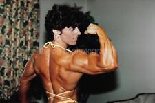 CHRISTA BAUCH 80's 90's Found Photo MUSCLE WOMAN Female Bodybuilder EN 41 46 R picture