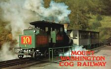 Postcard Mt. Washington Cog Railway #10 The Col. Teague New Hampshire NH picture