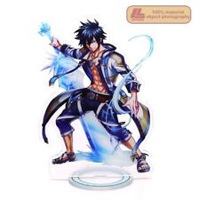 Anime FT Gray Fullbuster ice Fight Acrylic stand Figure toy Gift Desk decor picture