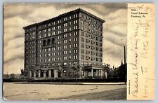 Pittsburgh, Pennsylvania - Building of Hotel Schenley - Vintage Postcard picture