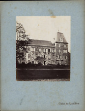 France, Saint-André-de-Corcy, Château de Montribloud vintage print print print print print print run d� picture
