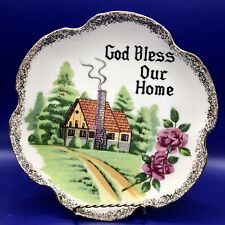 Vintage God Bless Our Home 8