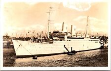 RPPC POSTCARD-c1950 MS Gripsholm RPPC Swedish American Ocean Liner Cruise Ship picture