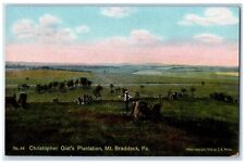c1910's Christopher Gist's Plantation Mt. Braddock Pennsylvania PA Postcard picture