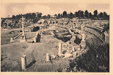 Carthage Tunisia, Ruins, The Amphitheater, Vintage Postcard picture