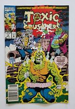 Toxic Crusaders 5, Toxic Avenger Cartoon Tie-In. Rare Newsstand Marvel 1992 picture