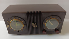 Motorola 3C Antique Tube Clock Radio Bakelite picture