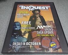 Inquest #43 Special Halloween Cover 1998 Print Ad Framed 8.5x11  picture