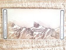 MT BLANC.VTG EARLY 1900'S STEREOVIEW picture