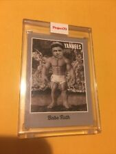 2021 TOPPS PROJECT 70 BABE RUTH by RON ENGLISH #107 LIMITED TO 2971 MADE picture
