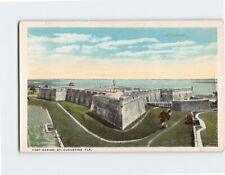Postcard Fort Marion St. Augustine Florida USA picture