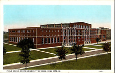 Postcard State University Field House Iowa City Iowa White Border Unposted picture