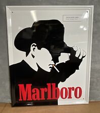 VTG 1997 Marlboro Cowboy Cigarette Advertising Metal Sign Philip Morris NOS RARE picture