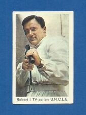 1965-68 Dutch Gum Card Popbilder Robert Vaughn in The Man from U.N.C.L.E. picture