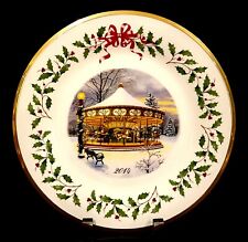 LENOX ANNUAL HOLIDAY COLLECTOR PLATE 2014 CAROUSEL TWENTY-FOURTH SERIES NIB picture