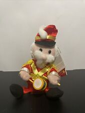 2009 Gemmy Holiday Time Animated Drummer Plush NWT 9” picture