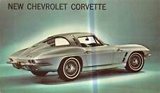 POSTCARD Chevy Corvette Sting Ray Coupe automobile advertisement REPRINT picture