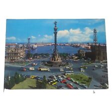 Postcard Barcelona  Columbus Monument and Harbor Spain Unsent 12.2.19  picture