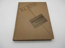 1937 Yearbook The Connecticut College For Women KOINE New London Connecticut picture