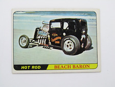 1968 Topps Hot Rods Beach Baron #38 Don Garlits picture
