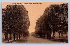 J99/ Rockford Ohio Postcard c1910 South Main St Homes  319 picture